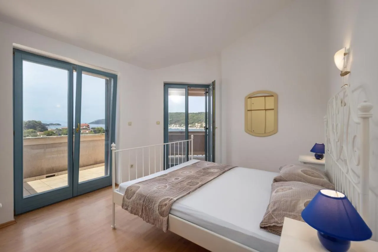 Apartment In Supetarska Draga With Sea View, Balcony, Air Conditioning, Wifi 3321-4 0*,  Croazia